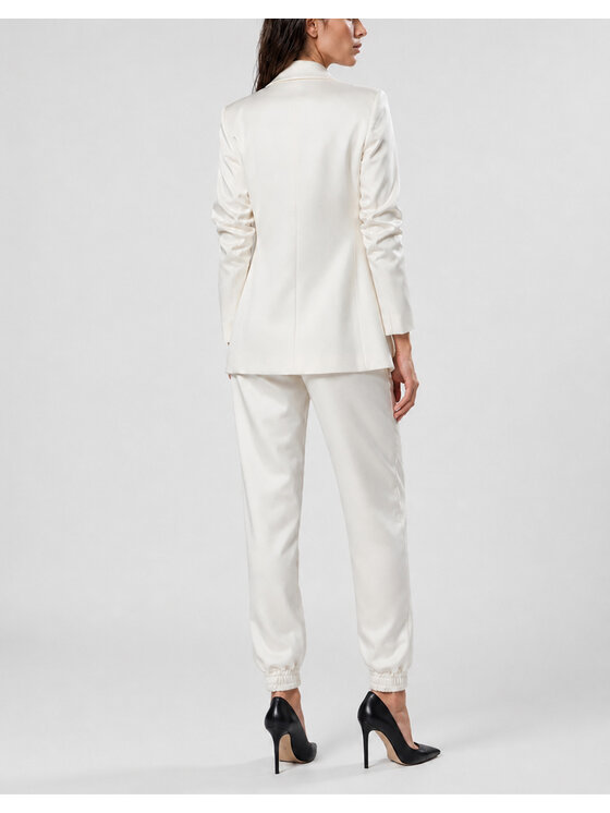 PHILIPP PLEIN PHILIPP PLEIN Spodnie cargo 31568 Biały Cargo Fit