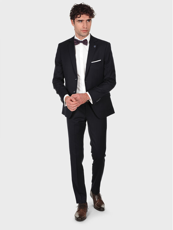Evenemen Evenemen Marynarka Patron Granatowy Slim Fit