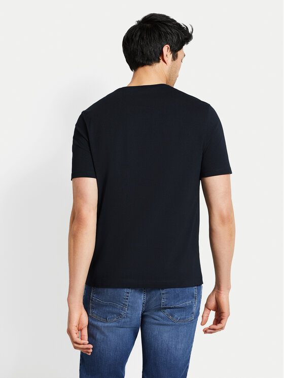 Bugatti Bugatti T-shirt 8350 55045A Tamnoplava Regular Fit