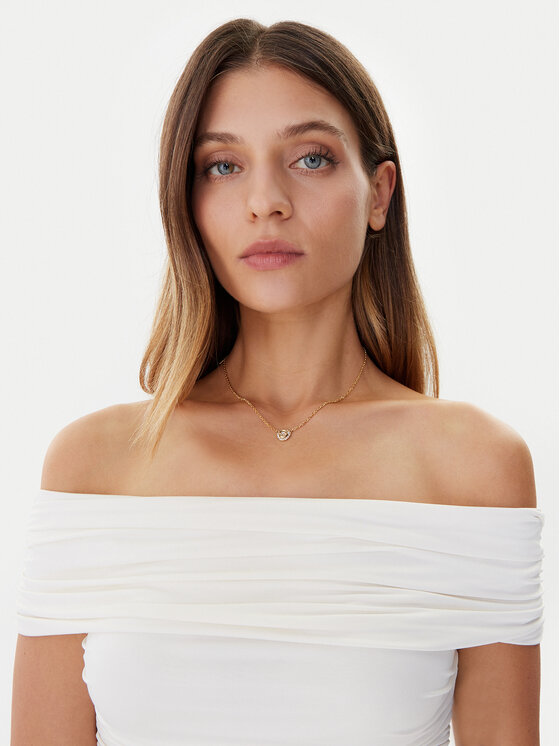 Guess Guess Náhrdelník JUBN05 446JW Zlatá