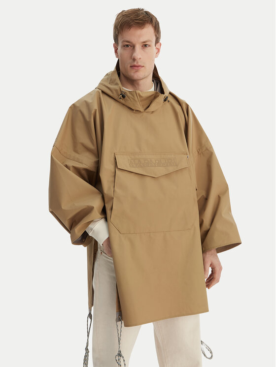 Napapijri Geacă de ploaie A-Raincape L NP0A4H4DN2D1 Bej Oversize