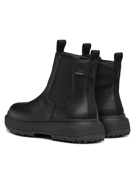 Geox Geox Botine D Lamidie + Grip Abx D46XMD 00085 C9999 Negru