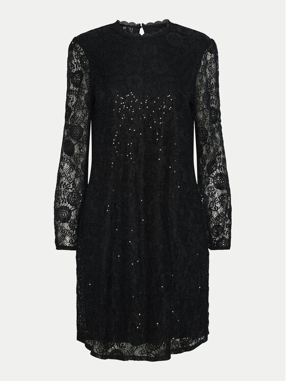 Pieces Pieces Koktel haljina Olline 17151584 Crna Regular Fit
