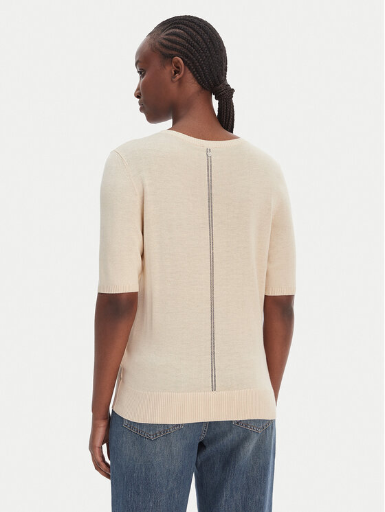 BOSS BOSS Megztinis C_Fiaffu 50557077 Smėlio Regular Fit