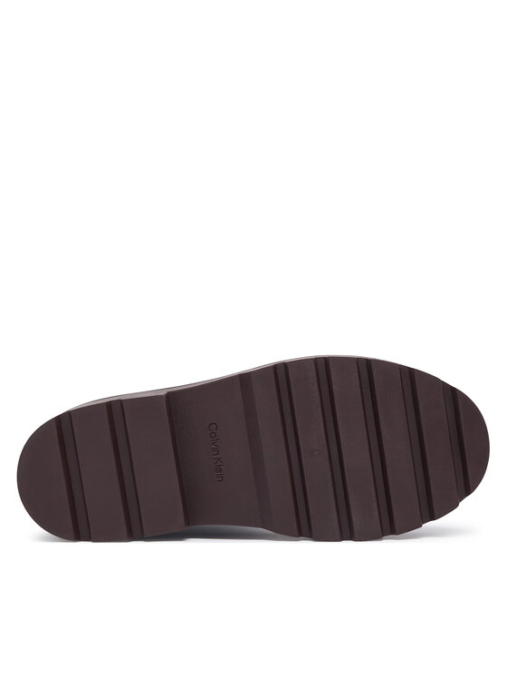 Calvin Klein Calvin Klein Гумени ботуши Rainboot Rubber HW0HW03179 Тъмнокафяв