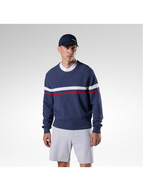 Rossignol Rossignol Sweter M Knitted Cn Sweater Granatowy Regular Fit