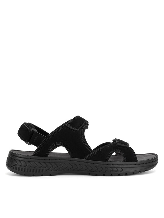Lanetti Lanetti Sandale TEREK-02 MBS Negru