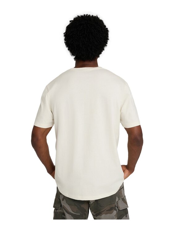 Wrangler Wrangler T-Shirt 112378555 Beżowy Regular Fit
