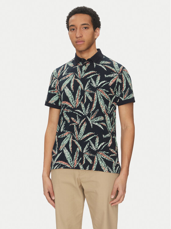 Tom Tailor Tom Tailor Polokošile 1045706 Tmavomodrá Regular Fit
