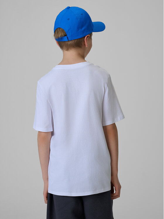 4F 4F T-Shirt PLAY SEASON Biały Regular Fit
