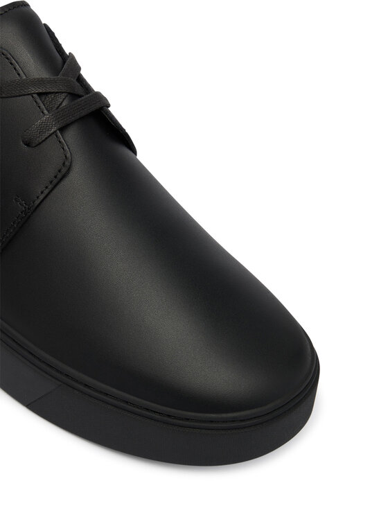 Calvin Klein Calvin Klein Сникърси Hybrid Clean Cup Derby Lth HM0HM02011 Черен