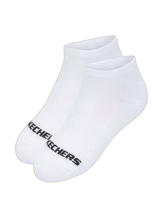 Skechers Skechers Skarpety krótkie S117899-WHT Biały