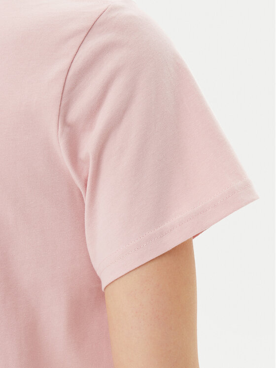 Wrangler Wrangler T-Shirt 112362576 Rosa Regular Fit