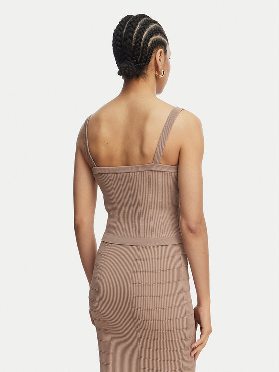 Guess Guess Top W5YR10 Z0130 Marrone Regular Fit