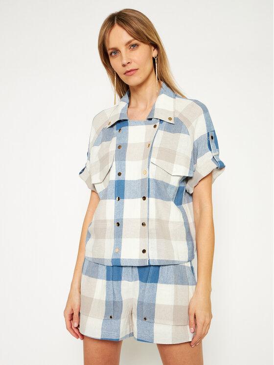 Camicia IX22-55145 Multicolore Loose Fit