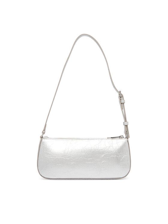 Tommy Jeans Tommy Jeans Geantă Tjw Must Metallic Shoulder Bag AW0AW18457 Argintiu