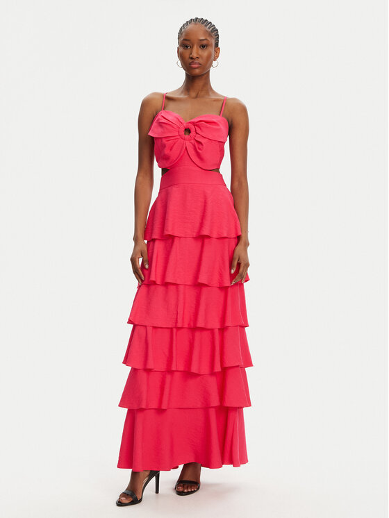 ACCESS FASHION ACCESS FASHION Rochie de seară 53-3365-139 Roz Slim Fit