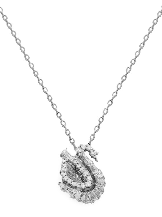 Swarovski Swarovski Náhrdelník Swan 5732412 Strieborná