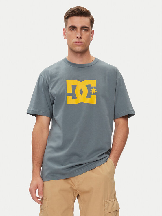 DC Shoes DC Shoes Tričko Dc Star Hss ADYZT05373 Sivá Regular Fit