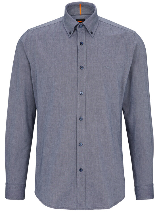 BOSS Boss Hemd 50489341 Dunkelblau Regular Fit