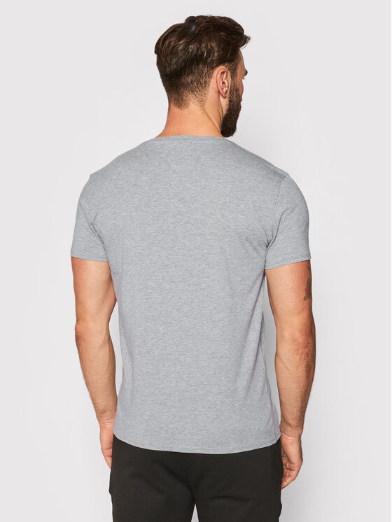 Tommy Jeans Tommy Jeans T-Shirt DM0DM04410 Szary Regular Fit