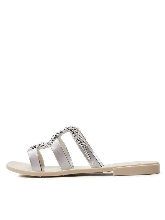 Melissa Melissa Plätud Melissa Slide + Bo.Bo. Ad 33862 Valge