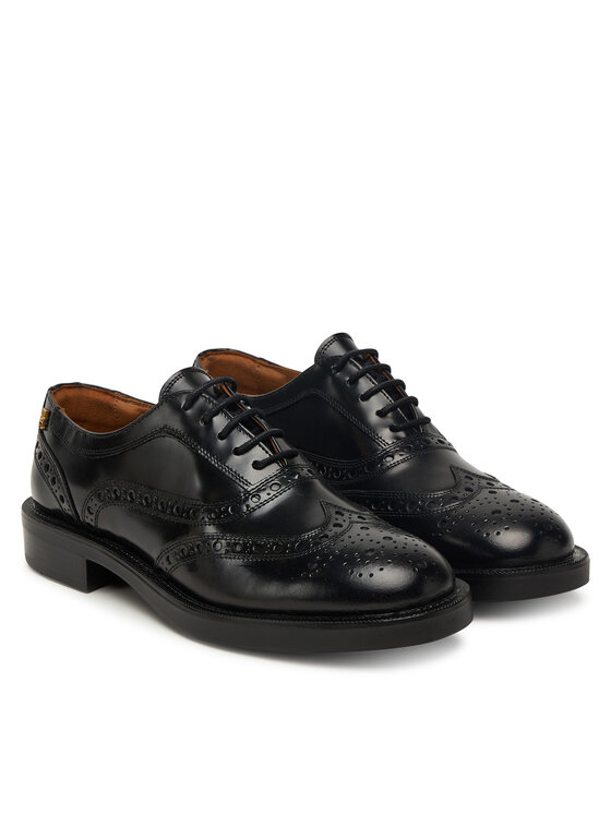 Tommy Hilfiger Tommy Hilfiger Оксфорди Brogue FW0FW08818 Чорний