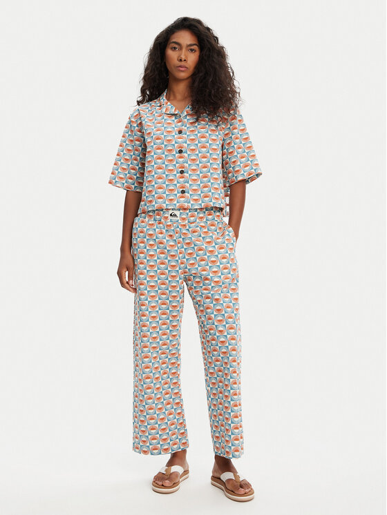 Quiksilver Quiksilver Košulja Dad Crop Fit EQWWT03144 Šarena Relaxed Fit