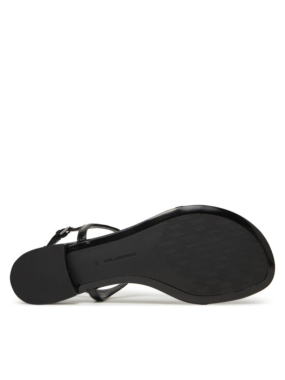 KARL LAGERFELD KARL LAGERFELD Sandále KL82515 Čierna