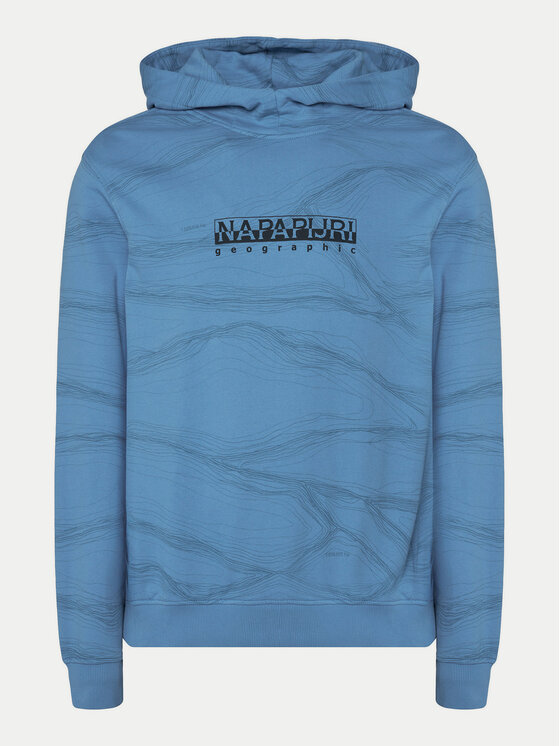 Napapijri Napapijri Bluza Cellini NP0A4ILR Niebieski Relaxed Fit