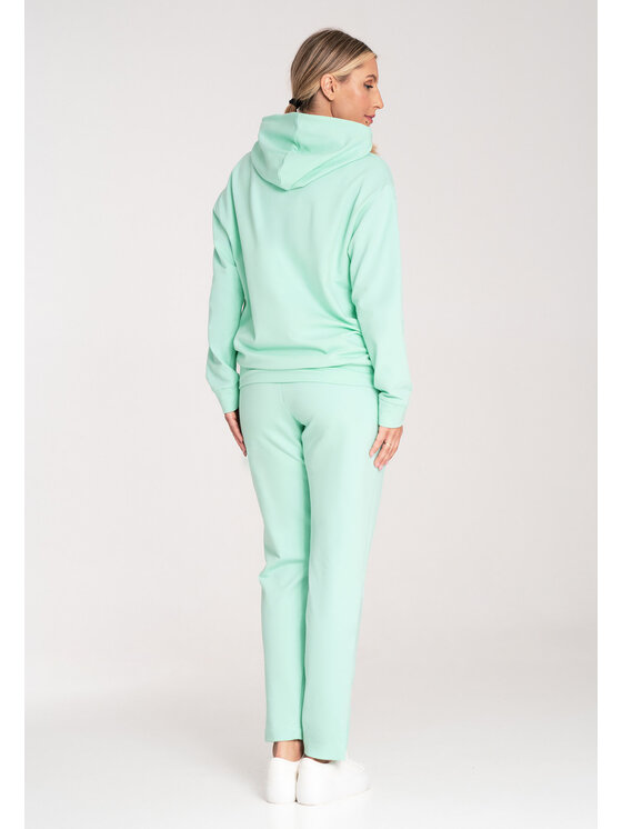 FIGL FIGLFIGL Felpa M1034 Verde Regular Fit