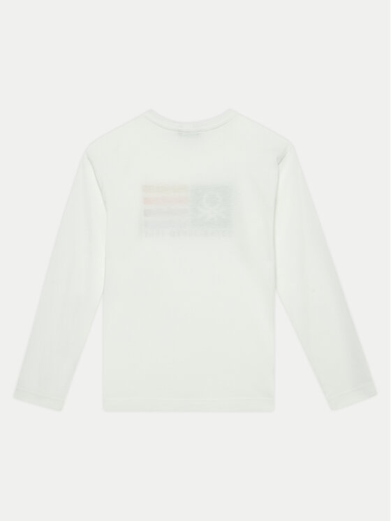 United Colors Of Benetton United Colors Of Benetton Μπλουζάκι 3I1XC10JN Λευκό Regular Fit