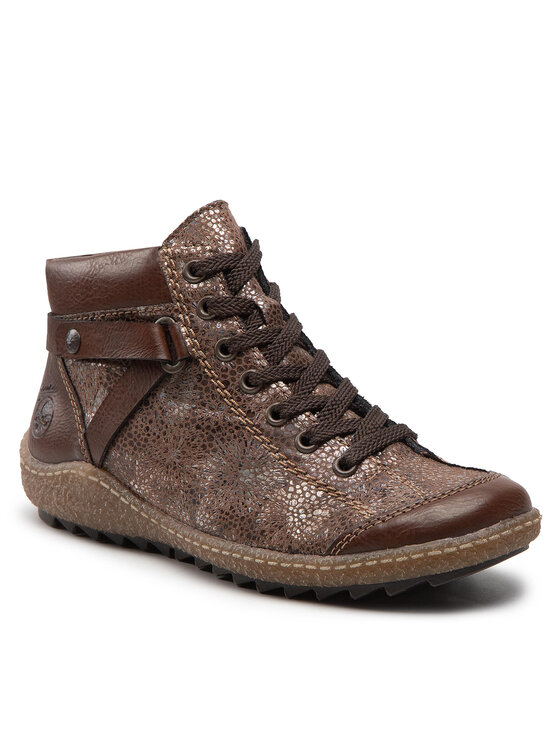 Rieker Rieker Schnürschuhe L7527-24 Braun