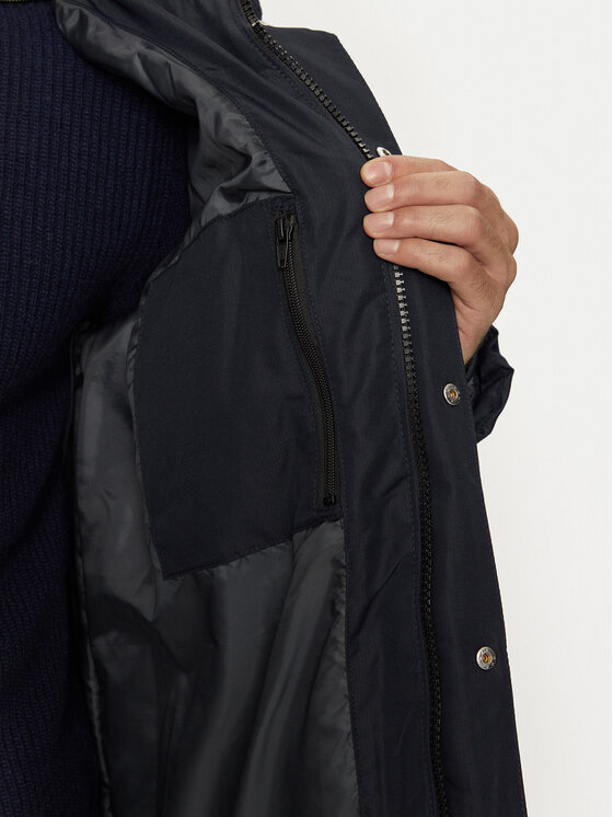 s.Oliver s.Oliver Пухено яке 2150275-5978 Тъмносин Regular Fit