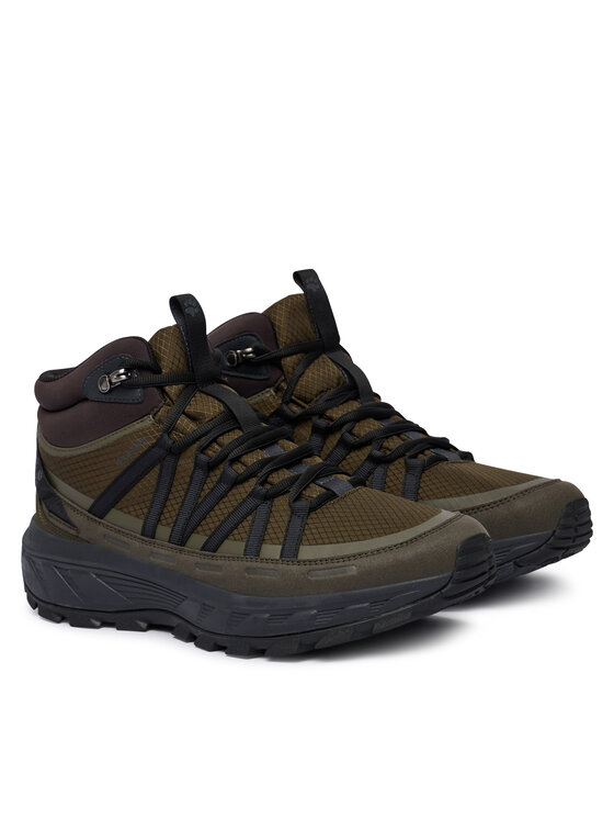 Jack Wolfskin Jack Wolfskin Trekkingschuhe Wild Hike Texapore Mid A65576 Khakifarben