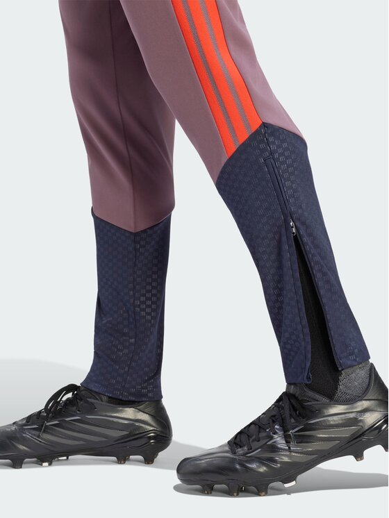 adidas adidas Spodnie dresowe 172108 Fioletowy Slim Fit
