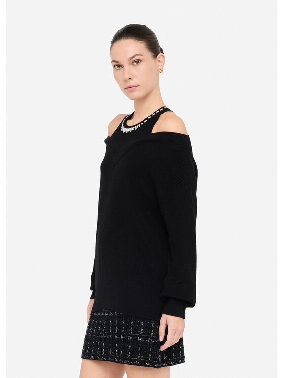 Liu Jo Liu Jo Maglione MF5126MA85Q22222 Nero Regular Fit