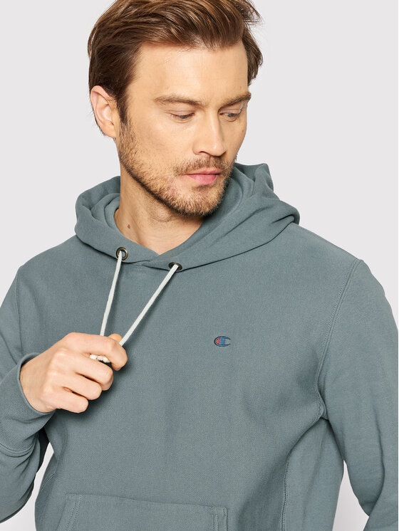 Felpa 217233 Grigio Custom Fit