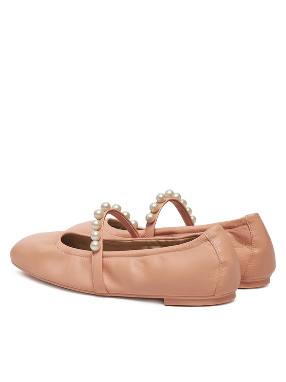 Stuart Weitzman Stuart Weitzman Baleriny Goldie Ballet SF896 Beżowy