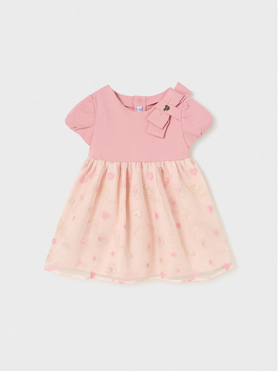 Mayoral Mayoral Rochie de zi 1952 Roz Regular Fit