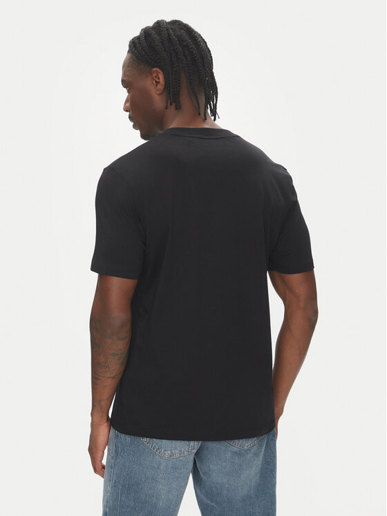 HUGO HUGO Tricou Dobero 50542734 Negru Regular Fit