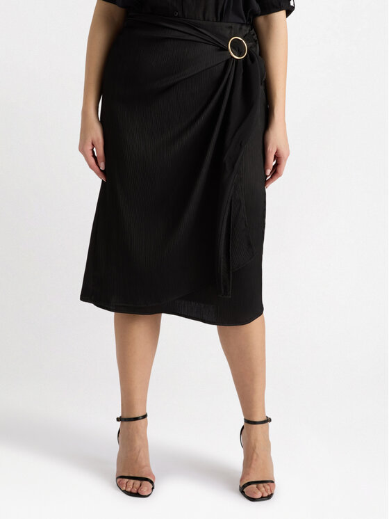 Fiorella Rubino Fiorella Rubino Gonna 1205T000356N033 Nero Regular Fit