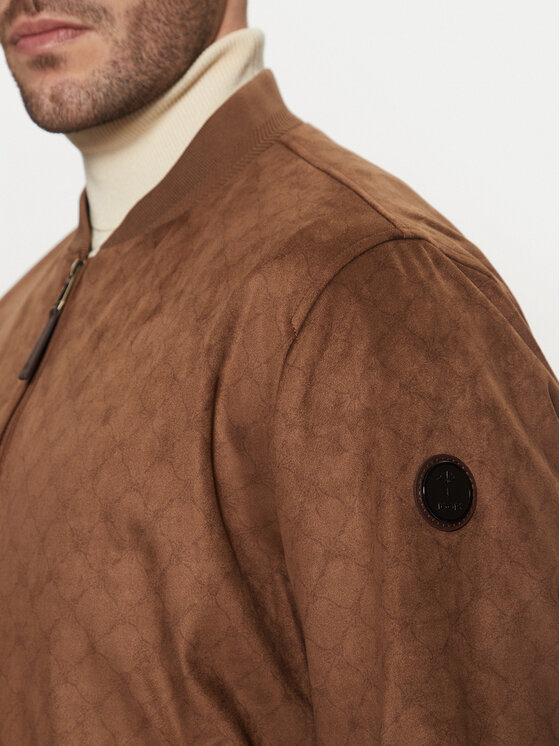 JOOP! JOOP! Μπόμπερ μπουφάν JO-299Lutiano 30044880 Καφέ Regular Fit