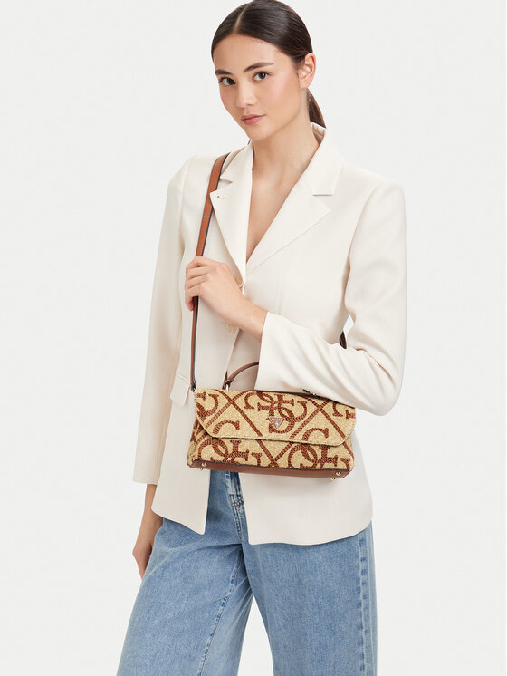 Guess Geantă Kristen HWWL97 43200 Bej