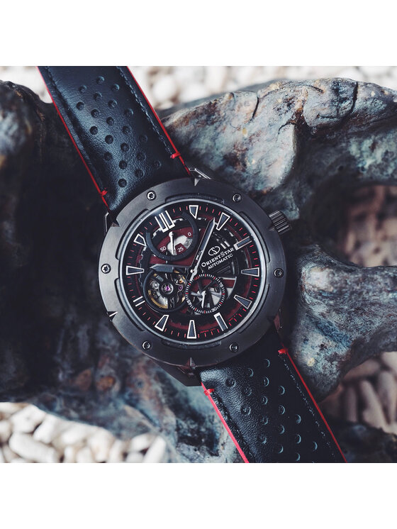 Orient Star Orient Star Zegarek RE-AV0A03B00B Czerwony
