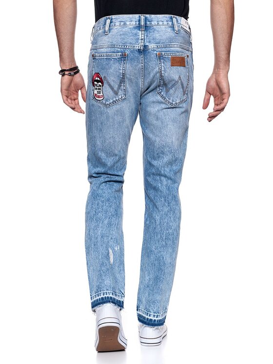 Wrangler Wrangler Jeans BOYTON Blu Slim Fit