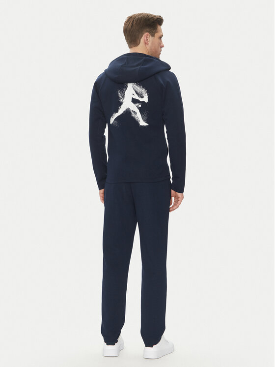 Lacoste Lacoste Dres WH3108 Granatowy Regular Fit