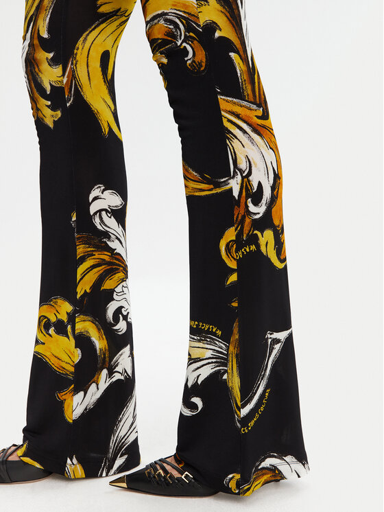 Versace Jeans Couture Versace Jeans Couture Spodnie materiałowe 78HAC107 JS471 Czarny Regular Fit