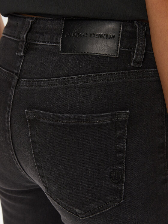 PINKO PINKO Τζιν 100169 A1RH Μαύρο Slim Fit