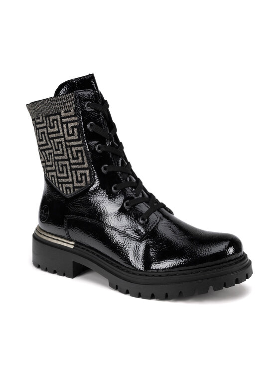 Rieker Rieker Botine 72607-00 Negru